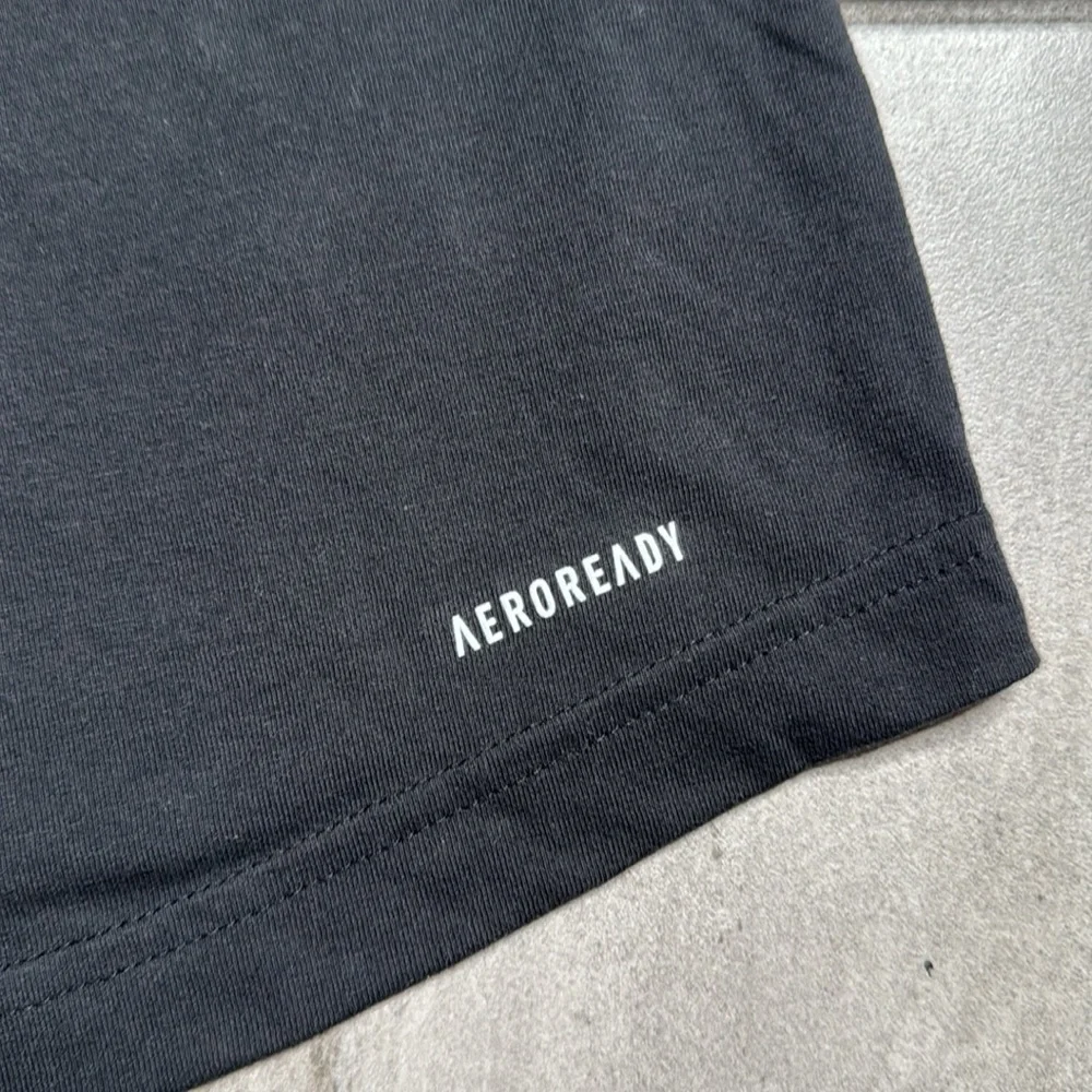 Adidas AeroReady Black Icon Training Shirt - Elevate Your Workout Style